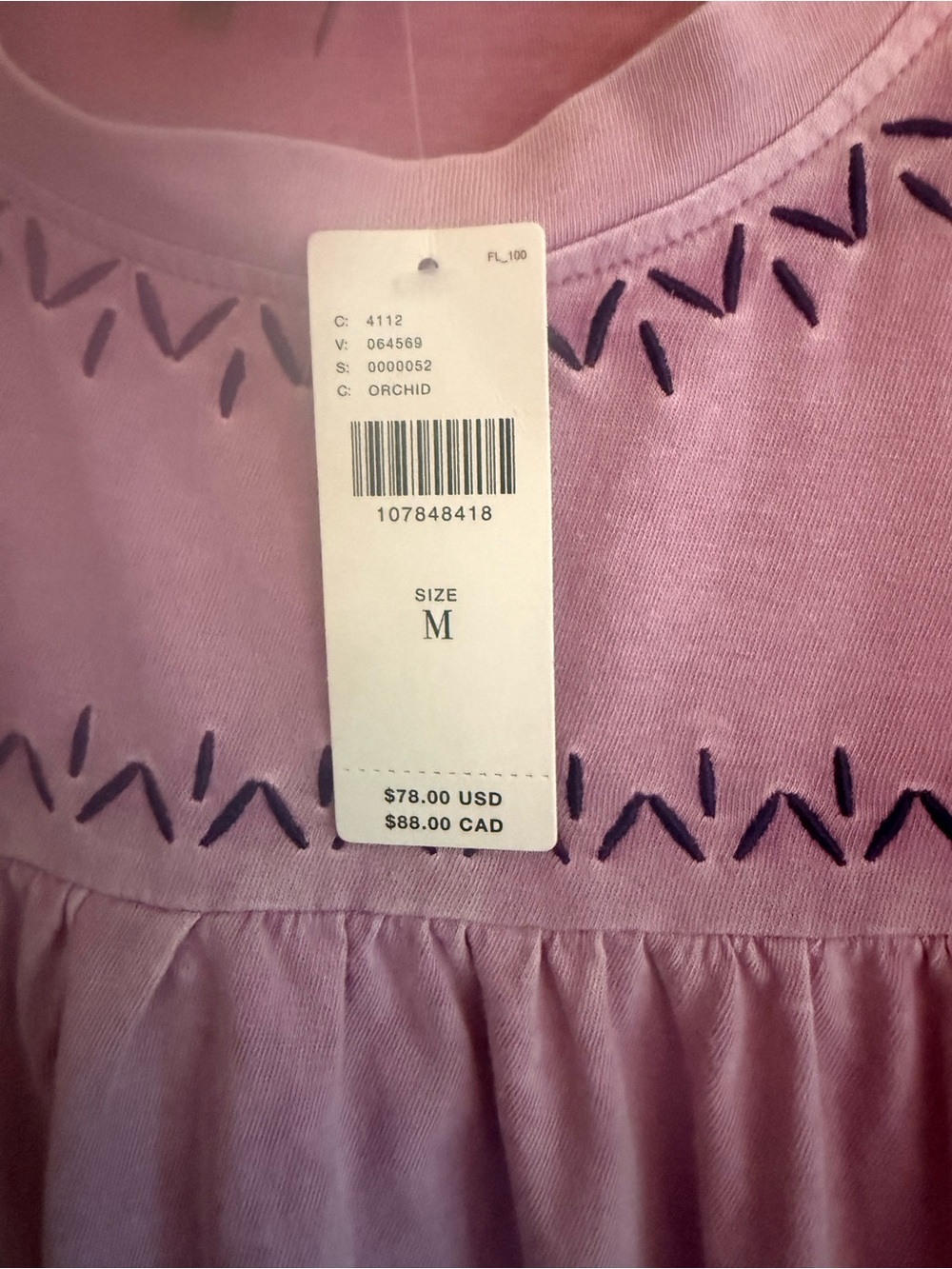 NWT Anthropologie Pintuck Flutter Sleeve Top - Picture 6 of 15